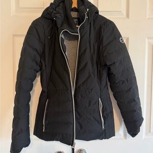 Abercrombie & Fitch Black Puffer Jacket